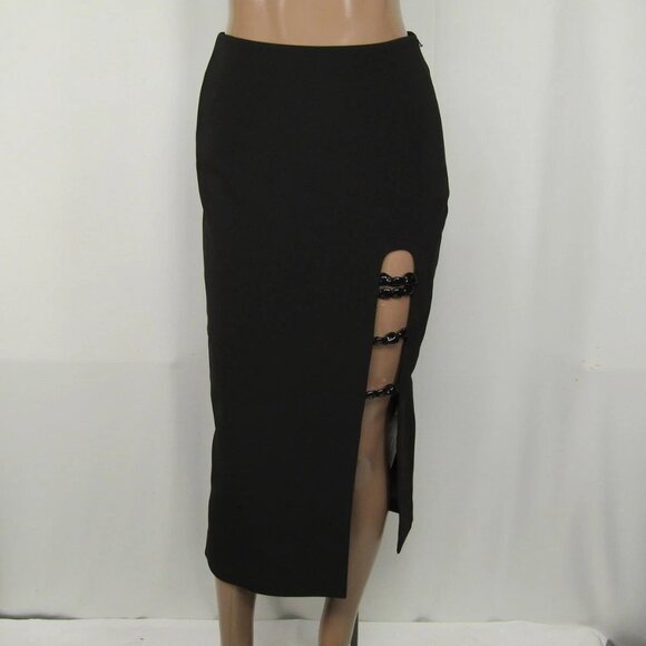 Cult Gaia Women's Midi Skirt Size 2 | Ariet High-Rise Skirt with Side Rock - Picture 1 of 5